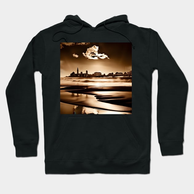 Bondi Beach Sydney Photo Hoodie by druidwolfart